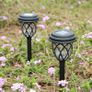 Solar Garden Lights Outdoor Pathway Light Solar Powered Waterproof Stake Lights Outside Ornaments for Patio Lawn Yard Ground Backyard Courtyard Dusk to Dawn Auto On/Off,6 Pack Image 2