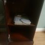 mahogany cabinet / hi-fi cabinet Image 2