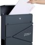 Modern Mailbox, Lockable Wall-Mounted Post Letter Box with Newspaper Holder, Easy to Install, Anthracite Grey (FREE POSTAGE) Image 6