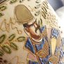Large antique Kinkozan signed hand-painted Satsuma vases Image 2