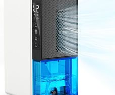 Dehumidifier for Bedroom, 2300ml Small Dehumidifiers with Auto Shut Off, 24H Timer, Auto Defrost & 7 Colour Light, Portable Dehumidifier for Bathroom, Wardrobe and Basement