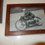 Vintage Motorcycle Photographs Framed Image 3