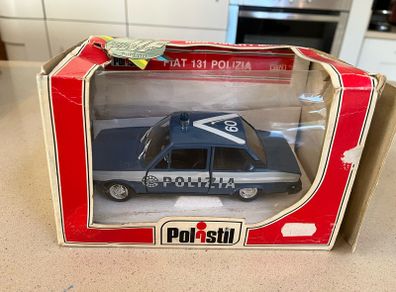 Fiat 131 Police 1/25 Polistil Rare