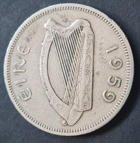 Ireland 1959 florin Coin