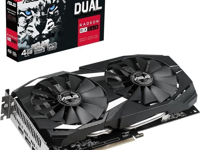 ASUS Dual Radeon Graphics Card RX560 4GB GDDR5 for Superb eSports and 1080p Gaming