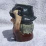 ROYAL DOULTON (D6463) - a medium size character jug of RIP VAN WINKLE (4" height). Pristine condition. Image 3