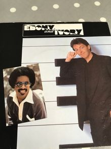 Paul McCartney vinyl single- Ebony and Ivory