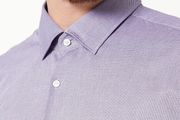 HUGO Mens Kenno 2 Shirt, Dark Purple , Size 42 / L, like new  RRP Euro 90