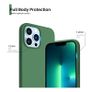 Liquid Silicone Shockproof Case For iPhone 13 Pro Max Luxury Soft Phone Cover Green New - FHT2IP13PMLK Image 3
