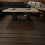Table 4 chairs also have matching  coffee table Image 6