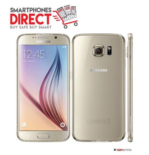 Samsung Galaxy S6 Gold, White & Blue - 32GB - Unlocked - Warranty