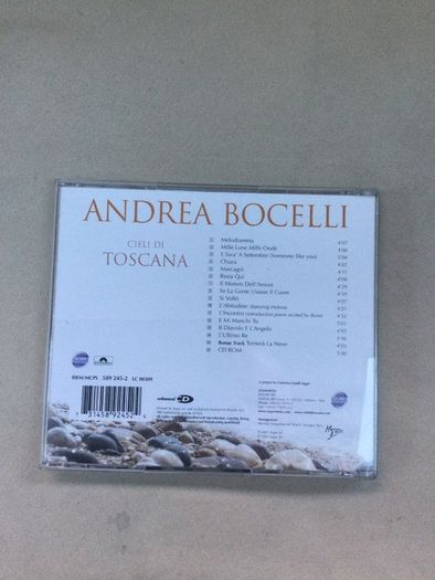 andrea bocelli toscana rare cd hits