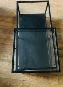 Glass Coffee table and side table