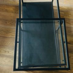 Glass Coffee table and side table