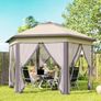 Hexagon Pop-Up Garden Gazebo Image 8