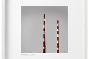 Poolbeg Chimneys, Dublin, Signed, Limited Edition by Helen Mathews Print