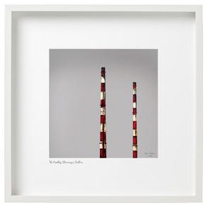 Poolbeg Chimneys, Dublin, Signed, Limited Edition by Helen Mathews Print