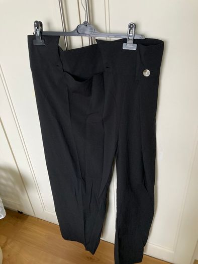 Asymmetrical wide leg trouresr size xs uk 4/6