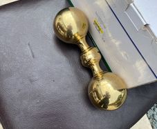 Brass knobs