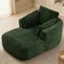 Softy Compressed Indoor Lounge Sofa Chair - Green Image 8