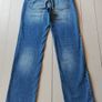 New Stradivarius ladies straight low 1410 blue jeans UK6.. EUR 34 Image 2