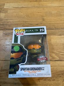Halo Spartan grenadier pop vinyl figure