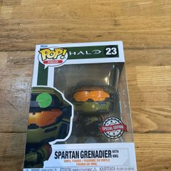 Halo Spartan grenadier pop vinyl figure