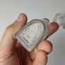 369 - Set of 3 Vintage Collectible Decorative Clear Glass Small Helena Ribinstein Cosmetics Bottles Image 5