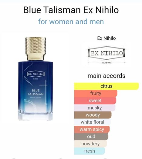 Ex Nihilo Blue Talisman