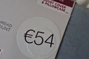new single bed duvet cover amd pillowcase