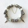 Pandora Style Charm Bracelet Image 4