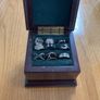 Musical Ring Box and 9 Silver Rings Image 3