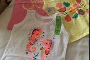 Girls new tops 9/12 mths