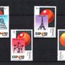 1989 Spain EXPO `92, Sevilla (issue 4) Commemorative Stamps Mint Never Hinged (MNH) with marketing pamphlet Image 3