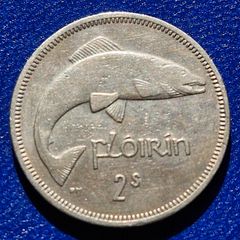 Ireland 1959 Florin (2s) Coin