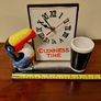 Guinness Toucan Ceramic Hand Painted Clock Quiet Sweep Image 9