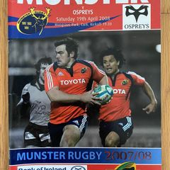 2008 Munster v Ospreys - Magners League Programme