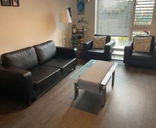glass coffee table