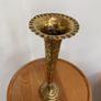 Vase - Brass Etched  (from the 40s) Image 2