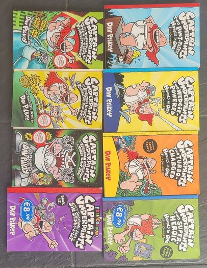 Captain Underpants Graphic Novels / Comics