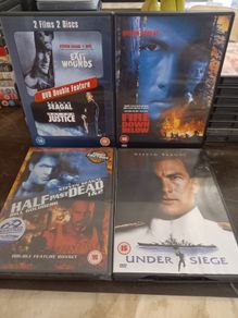 Steven Seagal DVD Collection Bundle Action Movies