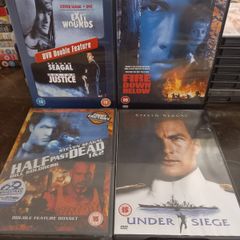 Steven Seagal DVD Collection Bundle Action Movies