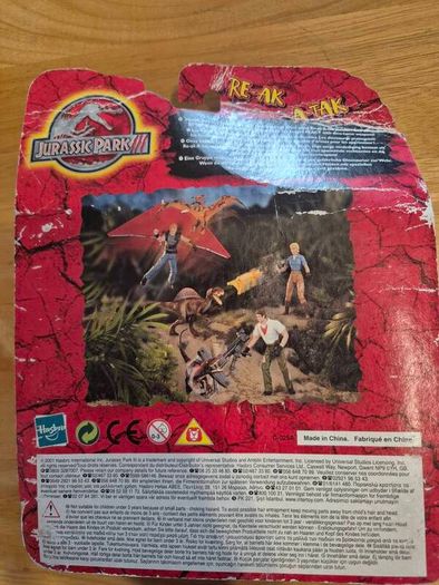 Jurassic Park 3  - Military General + t-rex