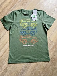 Organic cotton tshirt 7/8y