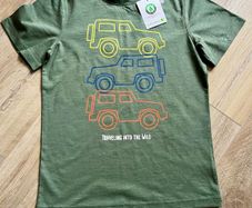 Organic cotton tshirt 7/8y