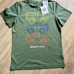 Organic cotton tshirt 7/8y