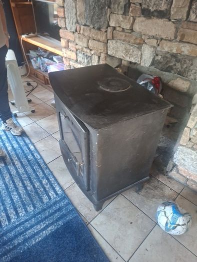 Boru stove with back boiler