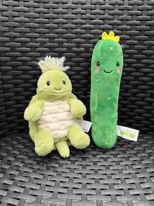 Pre Owned Turtle + Cucumber Plush