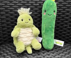 Pre Owned Turtle + Cucumber Plush