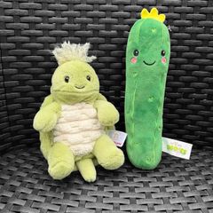 Pre Owned Turtle + Cucumber Plush